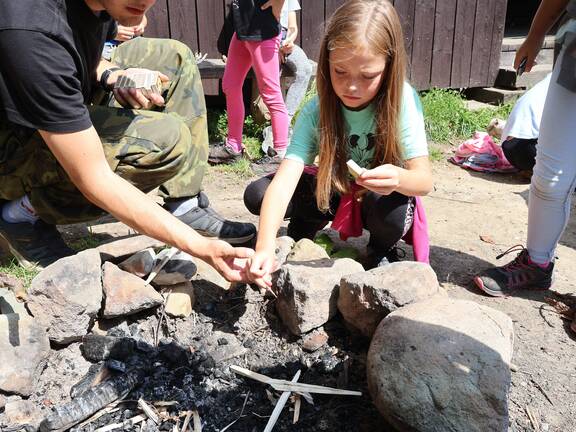 Učíme se rozdělávat oheň
